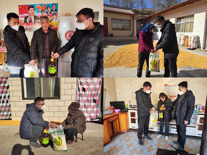 【帮扶长运娱乐
】甘肃药业投资集团深入帮扶村开展“元旦、新春”走访慰问活动