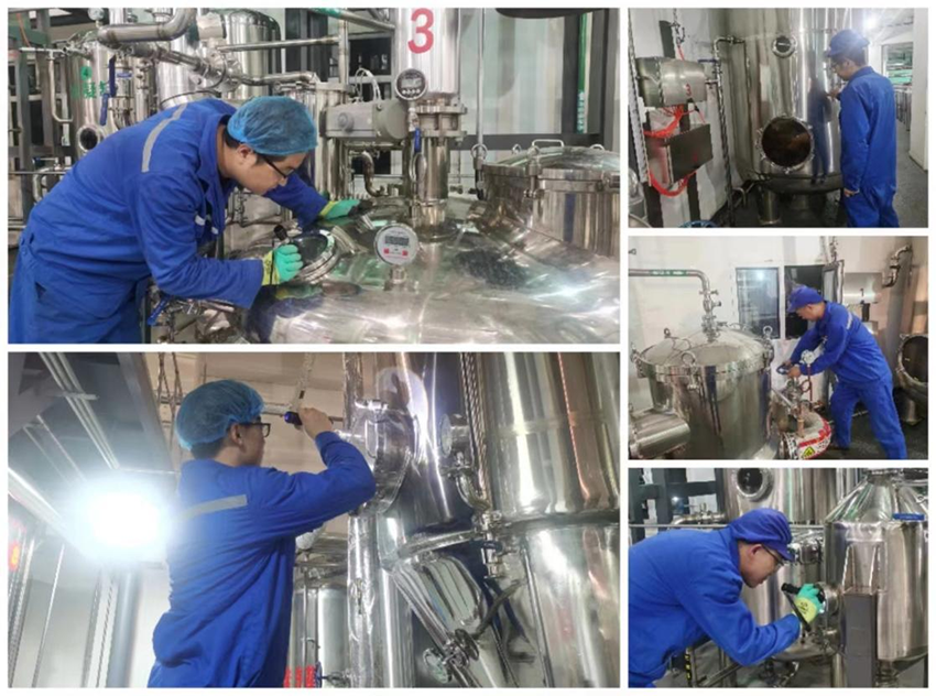 中秋逢国庆 生产忙不停——长运娱乐组织开展宣肺止嗽合剂GMP符合性检查生产工作