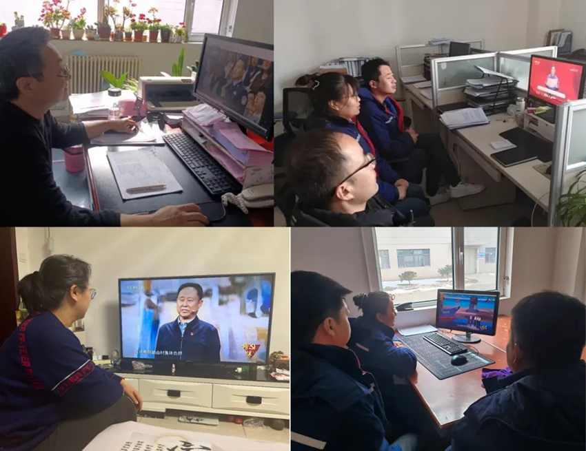 借《榜样》的星星之火 筑企业发展的燎原之势——长运娱乐第二党支部组织全体党员观看《榜样9》
