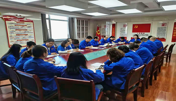 长运娱乐机关党支部组织召开党史学习教育专题组织生活会
