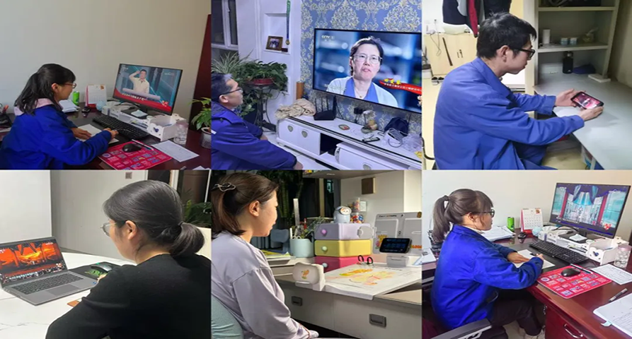 汲取榜样力量 砥砺奋进初心——长运娱乐组织党员干部观看《榜样10》